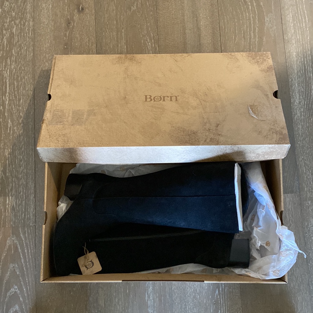 Born Suede Boots - Size 8